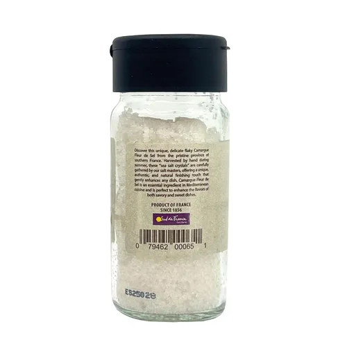 Miniatura 9 de Le Saunier de Camargue Flor de Sel con chile Espelette - Sal de acabado de sal marina francesa con chile suave - Sal escamosa gourmet cosechada a