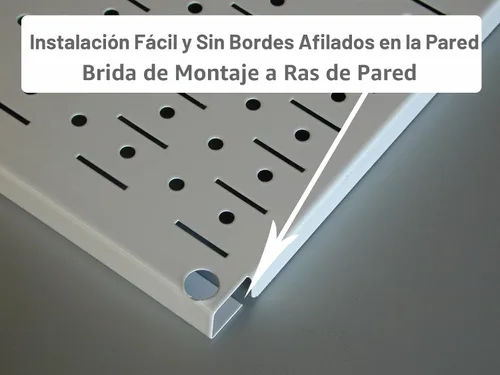 Miniatura 6 de Organizador de herramienta control de pared 30-wrk-400wb estándar panel perforado mesa de trabajo de metal, 30-WRK-400 BB Negro