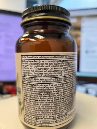 Miniatura 4 de Your Flora Probiotic Terrain - Probióticos sin OMG con soja fermentada, aloe vera y olmo resbaladizo para el equilibrio intestinal y la digestión