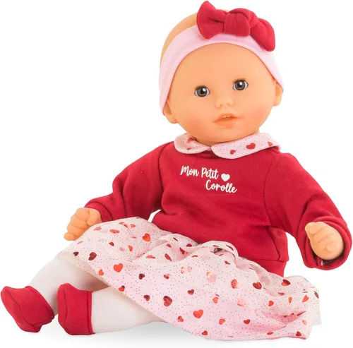 Miniatura 17 de Corolle Bébé Calin Maud - Muñeca bebé niño suave de 12" con aroma a vainilla, atuendo azul y ojos para dormir para niñas de 18 meses en adelante