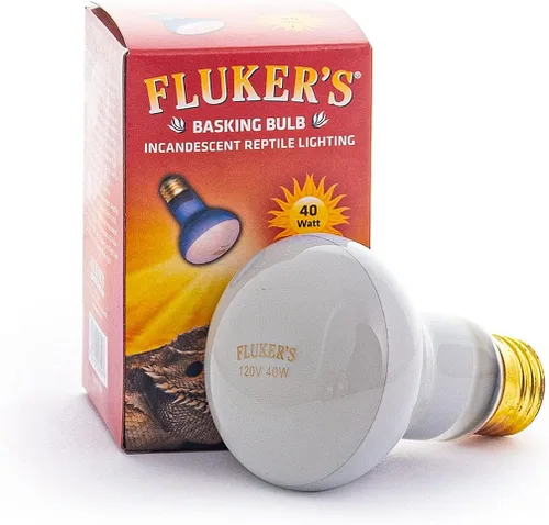 Fluker's Bombillas incandescentes para tanques de reptiles, bombillas de calor de reptiles para luz infrarroja, 40 vatios