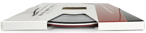 3M 3/16" x 150' Cinta de vinilo para automóvil de 2 colores (negro/borgoña)