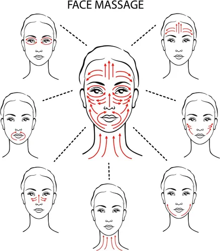 Miniatura 4 de Nuanchu Juego de 4 tazas de masaje de ventosas faciales y tablas de Gua Sha, 2 herramientas de masaje Gua Sha, herramienta facial