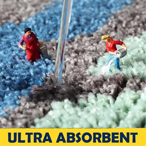 Miniatura 4 de Tapete de baño, antideslizante, de microfibra suave, lavable, absorbente de agua, colorido, lindo, juego de alfombras de baño para baño, niños