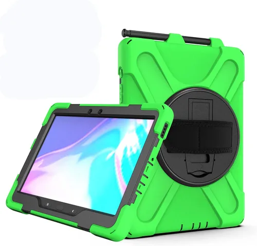 Miniatura 15 de Funda para Samsung Galaxy Tab Active Pro 10.1 T540 T545 T547, grado militar [probada en caídas de 15 pies] Funda protectora de cuerpo completo a