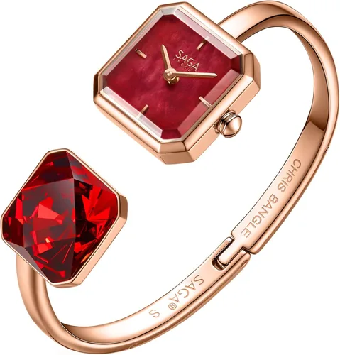 Miniatura 7 de SAGA Womens Bangle Crystal Collection Inspired Design Watch
