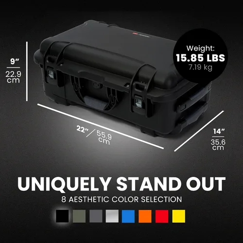 Miniatura 6 de Nanuk 935 - Maletín rígido impermeable con ruedas vacío
