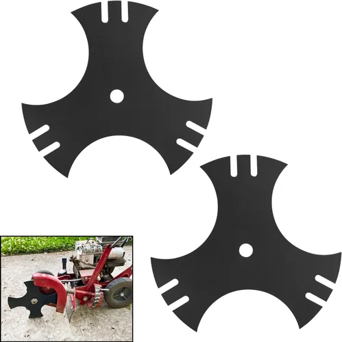CRA ftsman Walk Behind Edger Blade de acero endurecido 375-411 con agujero central de 1/2 pulgada para bordes S-tens, CRA ftsman Walk Behind Edger