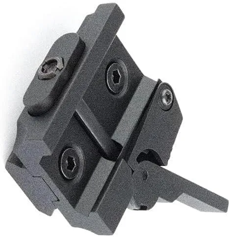 Miniatura 3 de Soporte elevador de riel Picatinny de 0.5/0.75/0.83 pulgadas con bloqueo de palanca QD de liberación rápida, montaje elevador de 4 ranuras para mira