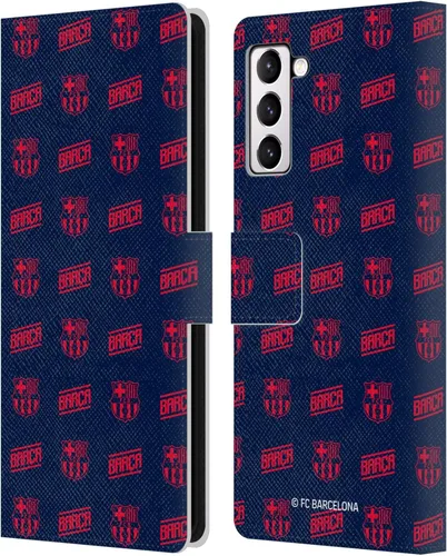 Miniatura 75 de Head Case Designs Funda de piel con licencia oficial del FC Barcelona Barca Crest Graphics para Samsung Galaxy A06 4G