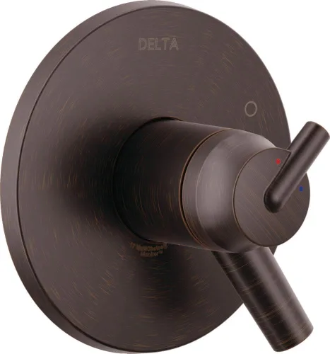 Miniatura 9 de Delta Faucet T17T059-CZ Trinsic Tempassure 17T Series - Moldura de válvula, bronce champán