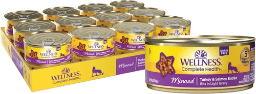 Miniatura 23 de Wellness Complete Health - Alimento húmedo en salsa para gatos adultos, natural, rico en proteínas, sin granos, 5.5 onzas, paquete de 12