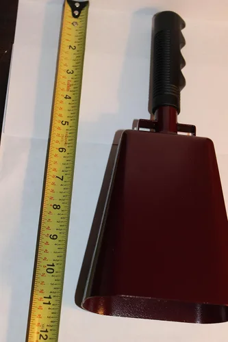 Miniatura 2 de Toys+ Cencerro grande de 11 pulgadas con mango granate