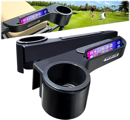 Miniatura 10 de Reposabrazos de carrito de golf de fibra de carbono para carrito de golf Kit de asiento trasero – Reposabrazos de carrito de golf con soporte