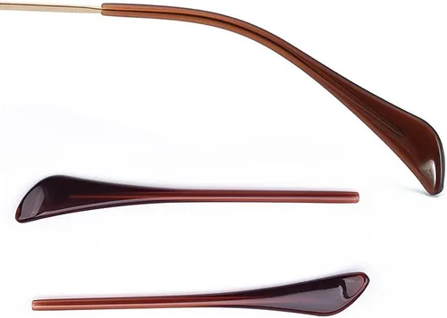 Miniatura 6 de BEHLINE Puntas para patillas de lentes de sol, almohadillas de repuesto para lentes de sol, puntas de extremo, retenedor, funda de tubo