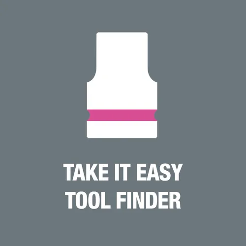 Miniatura 5 de WERA 05003383001 8740 A HF Zyklop Bit Socket con función de sujeción, 1/4" Drive, 1/8" x 1.102 in