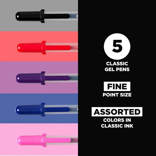 Miniatura 2 de Sakura Gelly Roll Classic, punta fina, colores pueden variar, 5