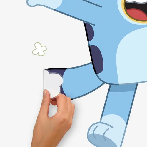 Miniatura 5 de RoomMates Bluey Adhesivo para pared, pegar y pelar, gigante, RMK5458GM