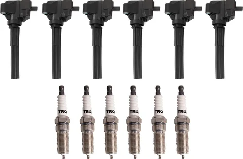Miniatura 79 de Kit de Bobina de Encendido y Bujía TRQ 8 Piezas Bujías de Iridio Compatibles con Mercedes-Benz C250 2012-2015 y SLK250 2012-2015