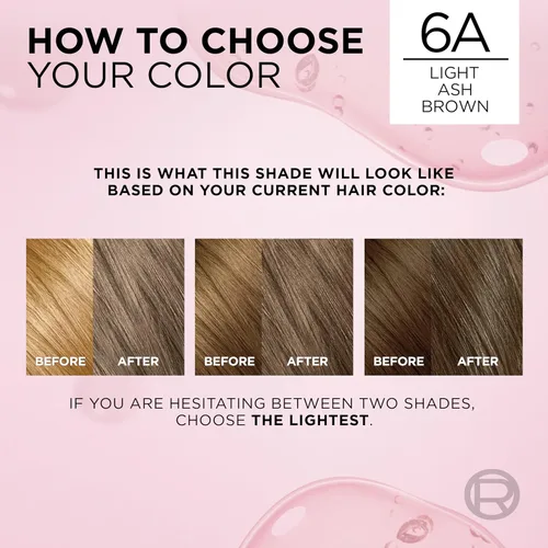 Miniatura 8 de L'Oreal Paris Excellence Crème - Tinte permanente para el cabello, color de cabello de triple cuidado, complejo Pro-Keratina para una cobertura