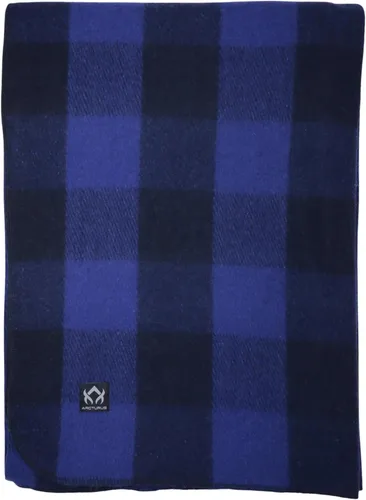 Arcturus|Cobija de lana militar, cálida, gruesa, lavable, para exteriores, campamento, estadio, picnic, viajes; para kit de supervivencia en el Azul