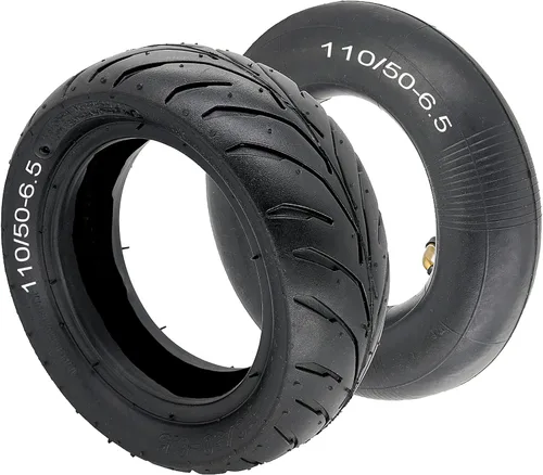 Juego de neumáticos y tubos interiores 110/50-6.5 para 38cc 47cc 49cc Mini Pocket Rocket Drit Pit Bike Scooter Mini Dirt Bike Scooter Mini Moto