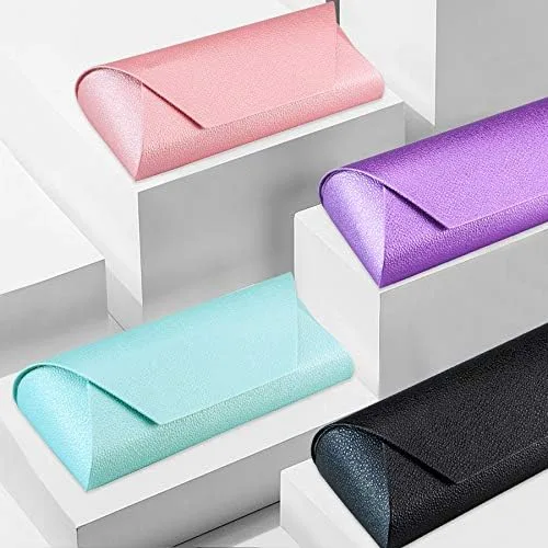 Miniatura 6 de LifeArt Funda rígida para gafas de sol funda de piel sintética de moda ligera