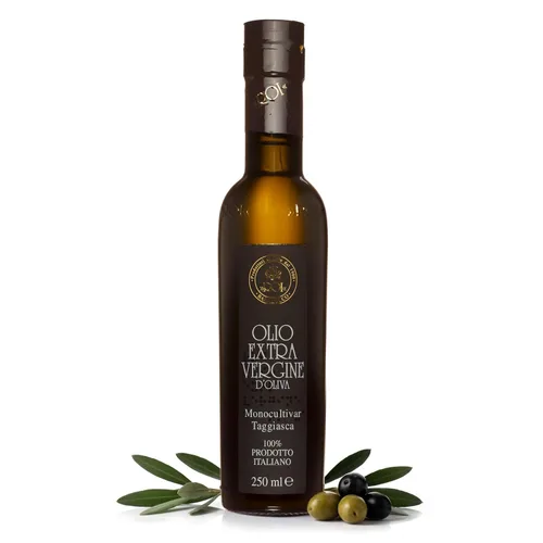 Miniatura 10 de ROI Aceite de oliva italiano virgen extra Liguria, cosecha temprana prensado en frío, alto polifenol, AOVE de origen único Taggiasca, 16.91 fl oz