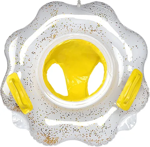 Miniatura 9 de Lindo flotador inflable de piscina para niños, flotador de verano de PVC, cama de aire, lago, barco, flotadores de natación con 2 asas, balsa
