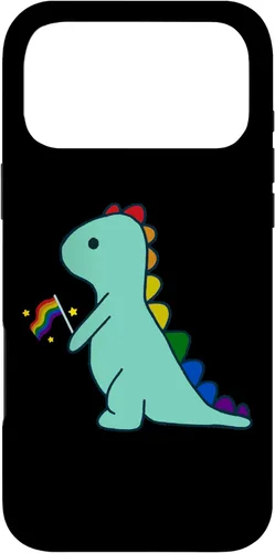Miniatura 22 de Funda para iPhone 12/12 Pro LGBTQ Allysaurus Dinosaur Rainbow Flag Ally Gay Pride Month