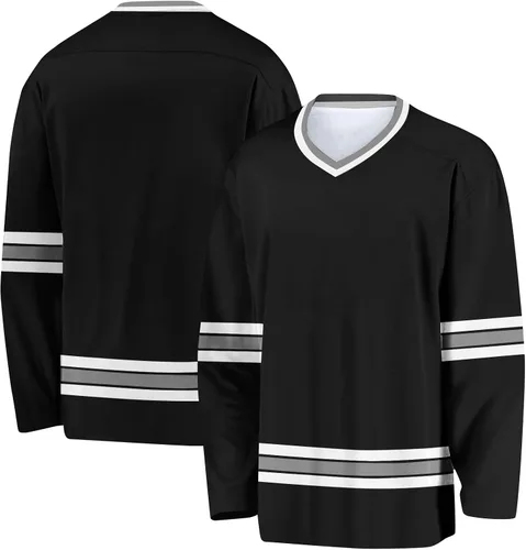 Miniatura 2 de Camiseta de hockey personalizada para hombres/mujeres/jóvenes/niños, nombre personalizado/número/logotipo de gran tamaño camiseta de entrenamiento