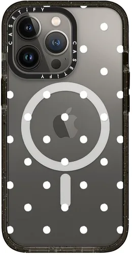 Miniatura 225 de Funda Impact de CASETiFY para iPhone 13 Pro Max con Magsafe - Estuche Claro Cuento de Invierno - Claro Negro Estuche transparente Winter Tale