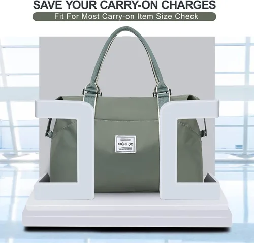 Miniatura 3 de Weekender Bags for Women,Carry on Bag,Overnight Bag with Trolley Sleeve,Sports Tote Bag,Travel bag for Women, Dark Green