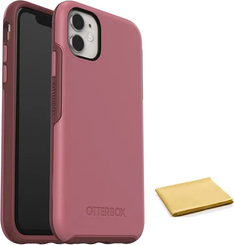 Funda OtterBox Symmetry Series para iPhone 11 e iPhone XR (Solamente) - con Paño de Limpieza - Embalaje No Minorista - Rosa Encantado