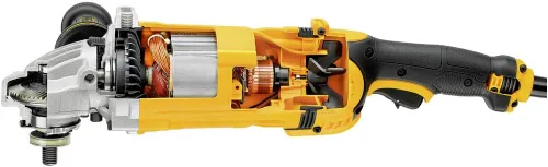 Miniatura 7 de DEWALT Amoladora angular, 7 pulgadas, 8,500 RPM, 4.7-HP (DWE4557), amarillo