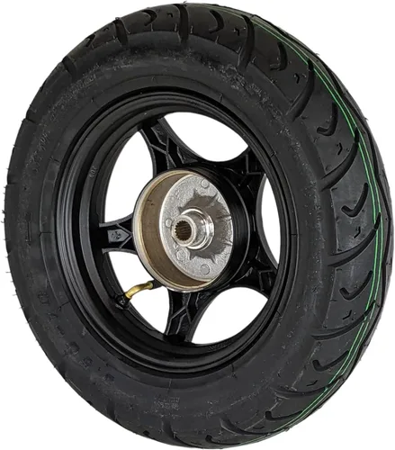 Miniatura 6 de RedCap Rueda trasera de 10 pulgadas y neumático de 3.5-10 para scooter de 50 cc con freno de tambor GY6 QMB139 Sunny TaoTao Vitacci Amigo Milano