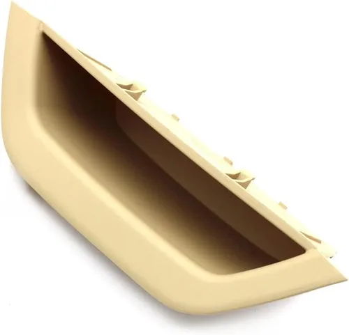 Miniatura 4 de Cubierta de la manija del apoyabrazos delantero izquierdo beige del panel de la manija de la puerta del conductor del reemplazo para BMW X3 X4 F25