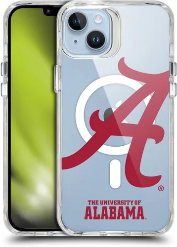 Miniatura 300 de Head Case Designs Funda de gel suave con licencia oficial de la Universidad de Alabama UA Collage compatible con Apple iPhone 13 Pro Max