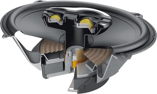 Miniatura 2 de HERTZ Mille Pro Series MPX-6903 6x9 Pro Audio Altavoces coaxiales de tres vías (par) con rejillas