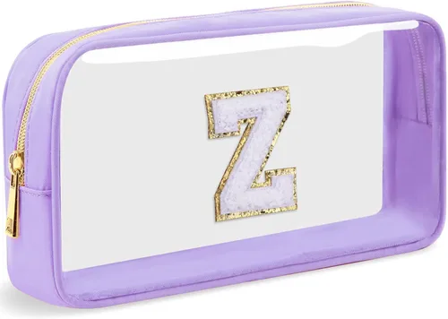 Miniatura 39 de Bolsa de Maquillaje Transparente Pequeña Bolsa de Cosméticos Bolsa de Viaje de Artículos de Aseo Bolsa Transparente con Cremallera Bolso Organizador