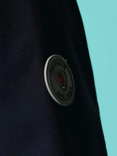 Miniatura 6 de Tommy Hilfiger Chaqueta Softshell ligera resistente al agua transpirable con capucha para hombre, Negro