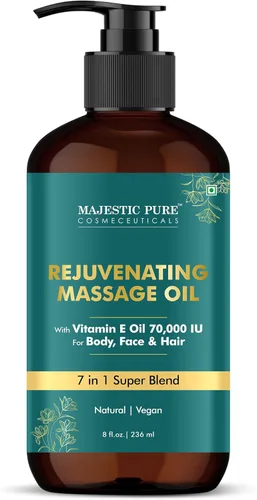 Miniatura 19 de Majestic Pure Aceite de masaje corporal reafirmante con colágeno, ayuda a suavizar la apariencia de la celulitis y mejorar la textura de la piel