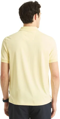 Miniatura 38 de Nautica playera polo clásica de mangas cortas, color sólido, para hombre