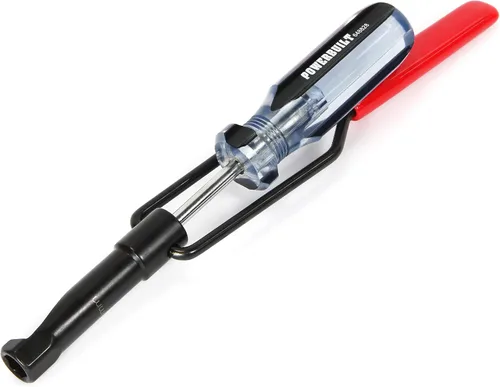 Miniatura 2 de Powerbuilt herramienta de ajuste de válvula de tuerca de 12 mm y 7-1/2 pulgadas, perno de ajuste de válvula ranurada, para motores de vehículos