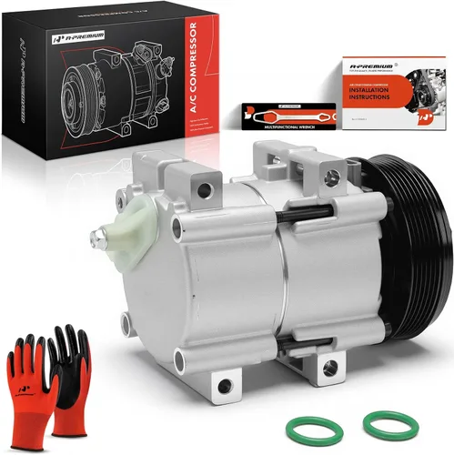 Miniatura 10 de A-Premium Compresor de CA A/C con embrague compatible con Ford Escape 2.0L 2001-2004, Contour 2.0L 1995-2000 y Mercury Cougar 2.0L 1999-2002