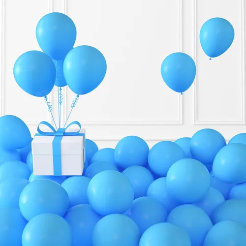 Miniatura 94 de KALOR Globos dorados champagne, 100 piezas de 5 pulgadas de globos mini de látex mate para arco de guirnalda de globos, decoración de cumpleaños