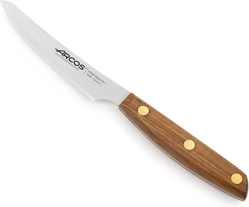Miniatura 10 de ARCOS Cuchillo Tomate Acero Inoxidable 5 Pulgadas. Cuchillo de Cocina para Verduras. Mango Ovengkol Madera 100% Natural FSC y Hoja 5.118 in. Serie