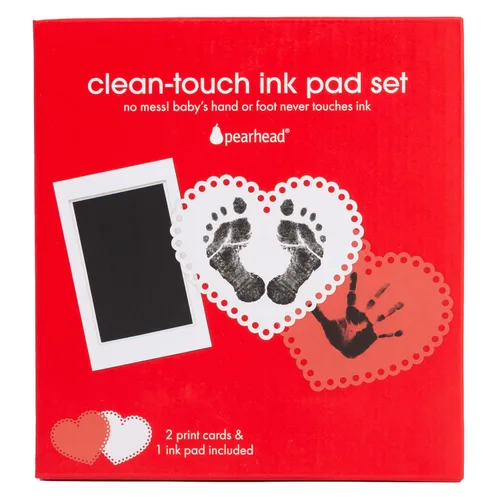 Miniatura 13 de Pearhead Almohadilla de Tinta para Bebé Clean-Touch, Almohadilla de Tinta Clean-Touch Sin Desorden con Tarjetas de Impresión, Segura para la Piel