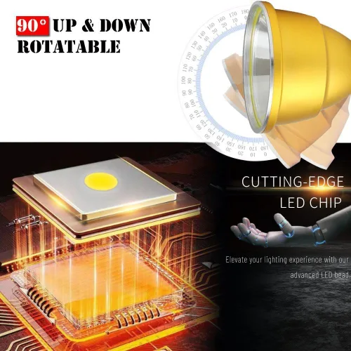 Miniatura 3 de Faros delanteros para adultos recargable LED caza faro súper brillante cabeza lámparas de carga para teléfonos, para cortes de energía, huracán