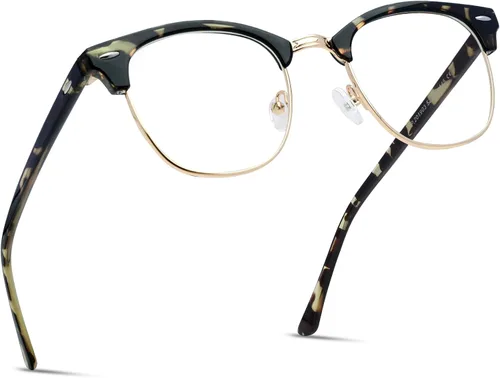 Miniatura 49 de Gafas de Luz Azul para Mujer/Hombre Gafas de Computadora de Luz Azul para Mujeres/Hombres A04-cristal marco plateado